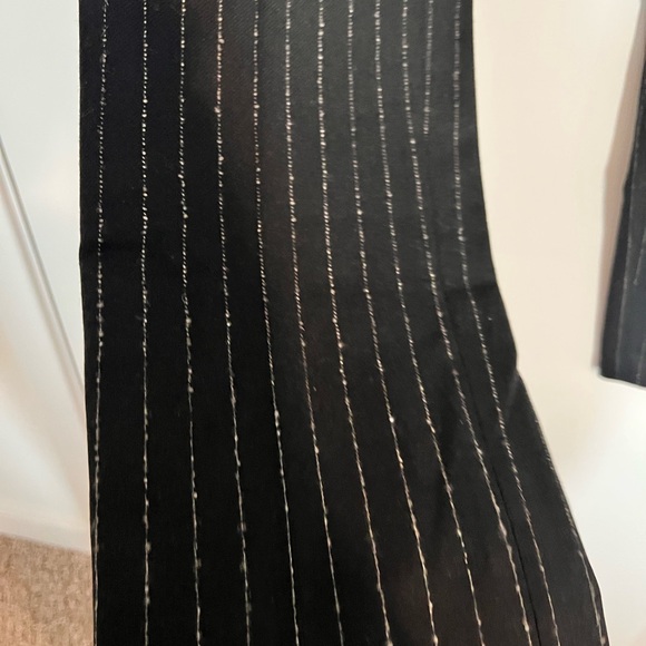 The Kooples Black Striped Dress Pants - Picture 2 of 3